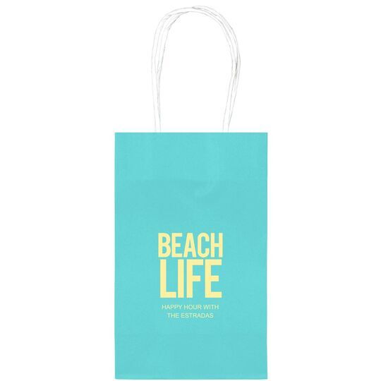 Beach Life Medium Twisted Handled Bags